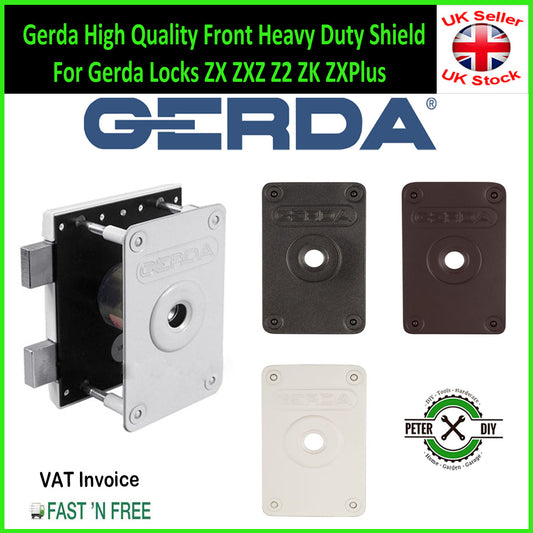 Gerda High Quality Front Heavy Duty Shield For Gerda Locks ZX ZXZ Z2 ZK ZXPlus